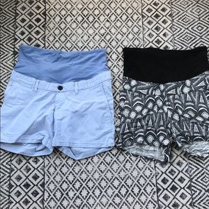 H&M maternity shorts- two pairs for $20